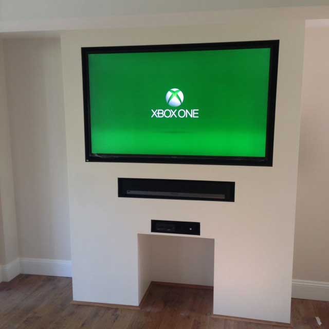wall mounted tv wall mounted tv from Install an Aerial